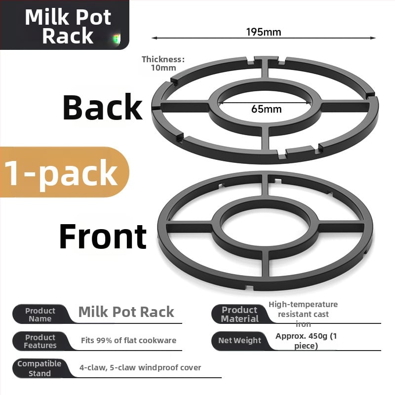 Στήριγμα φούρνου γκαζιού για κουζίνα με αντιολισθητικό ράφι κατσαρολών, σιδερένιο, τοίχου, κινέζικου στυλ, χωρίς εγκατάσταση