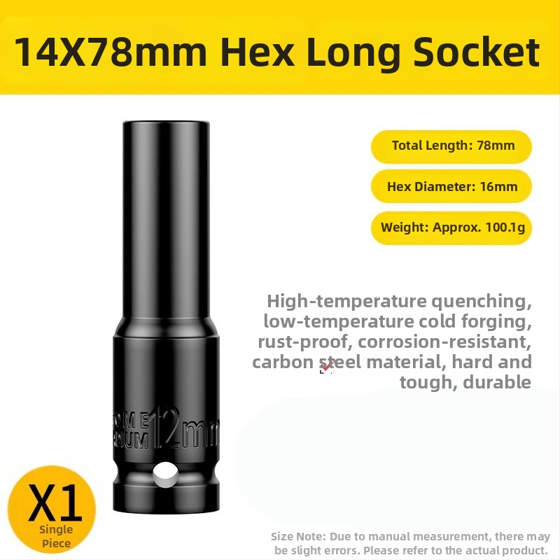 Set pretvorných hláv pre elektrický kľúč s univerzálnym samouzamykacím skľučovadlom a príslušenstvom pre pištoľovú vŕtačku – Značka: Shouli; Materiál: Chromium Vanadium Alloy Steel; Povrchová úprava: Anti-Rust