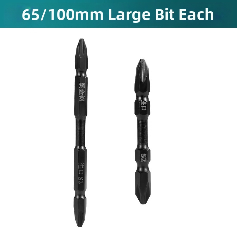 Set pretvorných hláv pre elektrický kľúč s univerzálnym samouzamykacím skľučovadlom a príslušenstvom pre pištoľovú vŕtačku – Značka: Shouli; Materiál: Chromium Vanadium Alloy Steel; Povrchová úprava: Anti-Rust