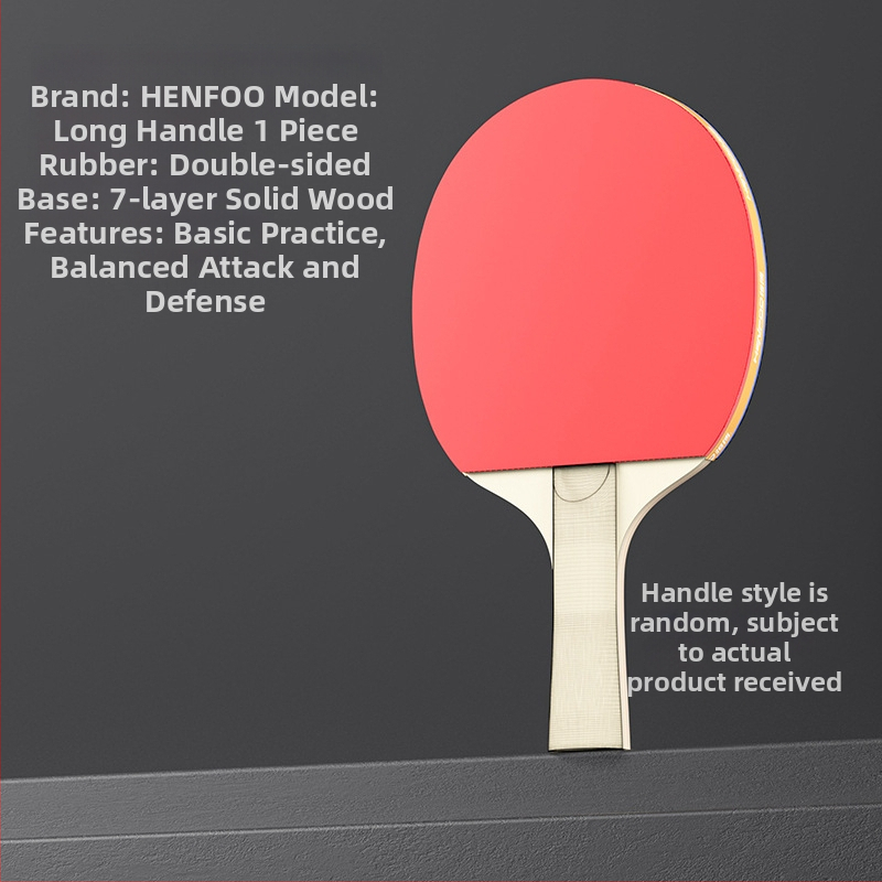 Asztalitenisz ütő készlet kezdőknek, masszívfa penge, invertált gumi, Shakehand fogás, 40 pár dobozban, megfelelő általános iskolásoknak