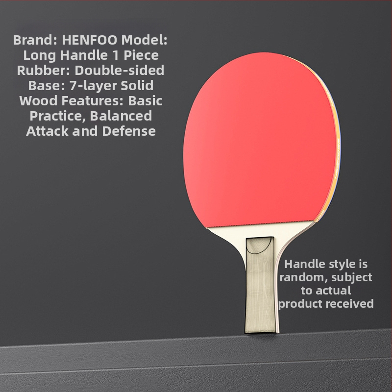 Asztalitenisz ütő készlet kezdőknek, masszívfa penge, invertált gumi, Shakehand fogás, 40 pár dobozban, megfelelő általános iskolásoknak