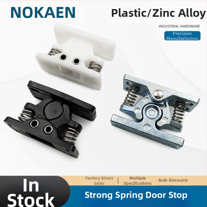 Bufer ușă MP1105, aliaj de zinc, montaj pe perete, acționare manuală, Nocan