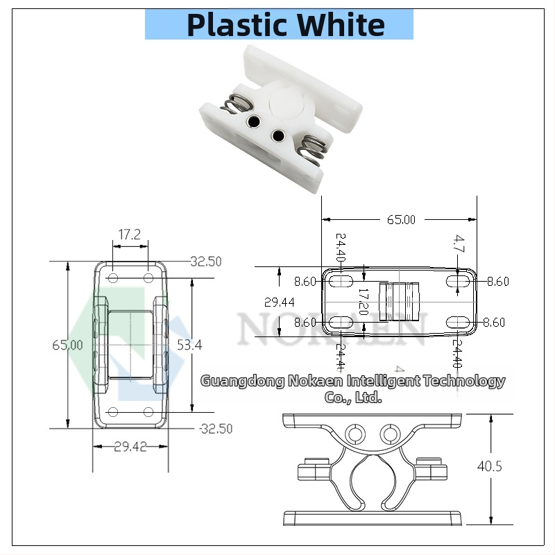 Bufer ușă MP1105, aliaj de zinc, montaj pe perete, acționare manuală, Nocan