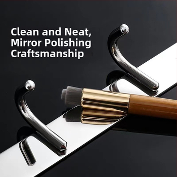 Закачалка за стена от 304 неръждаема стомана, без пробиване, за баня и кухня, полирана повърхност