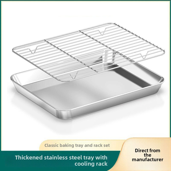 Ανοξείδωτο τετράγωνο ταψί ατμού με φίλτρο – κατάλληλο για μικροκύματα, γυαλιστερή επιφάνεια