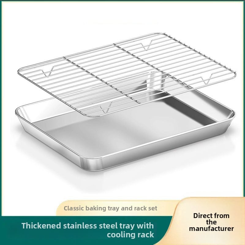 Ανοξείδωτο τετράγωνο ταψί ατμού με φίλτρο – κατάλληλο για μικροκύματα, γυαλιστερή επιφάνεια