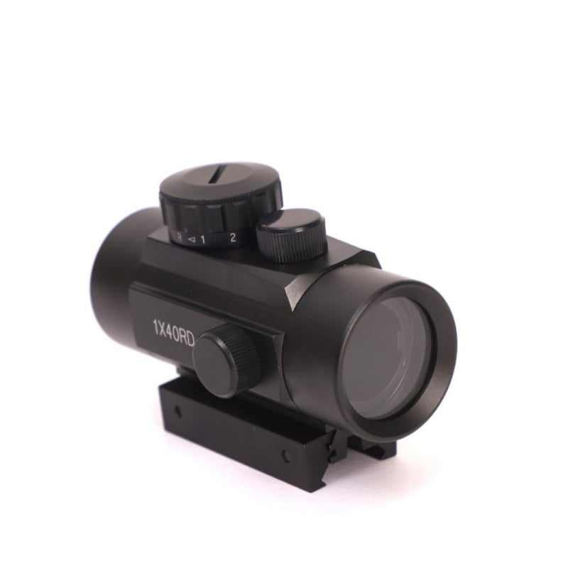 Monokularni teleskop s laserskim objektivom i holografnim nišanom, 1x40, podešavanje objektiva