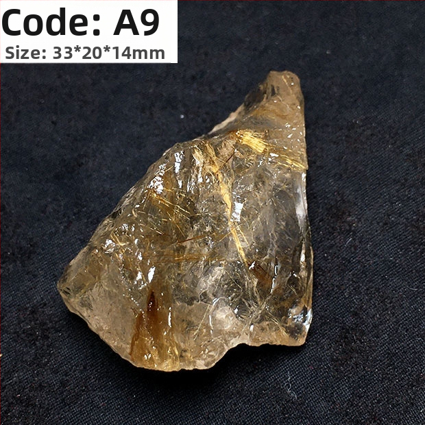 Dekorációs ásványi példány: természetes titánium kristály, eredeti kő, testreszabás elérhető (Márka: Egyéb, Anyag: Titánium kristály, Feldolgozás: Igen)