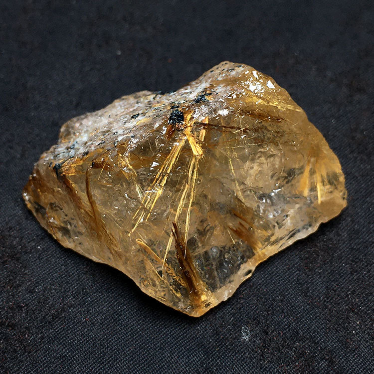 Dekorációs ásványi példány: természetes titánium kristály, eredeti kő, testreszabás elérhető (Márka: Egyéb, Anyag: Titánium kristály, Feldolgozás: Igen)