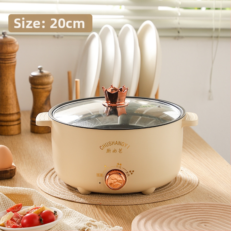 Kitchen Art DZG-1 Električno kuhalo s integriranim parovačem, 2 sloja, 1 unutarnji spremnik, kapacitet 2.1–4 L, upravljanje gumbom, brz para, shabu-shabu i grill