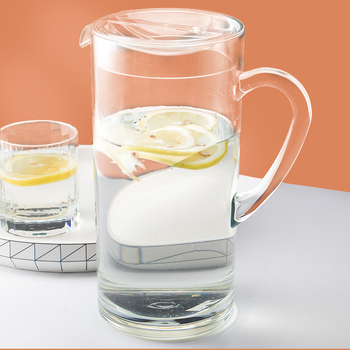 Κανά για κρύο νερό Garbo Daily Use με μοτίβο παγετώνα, από PC πλαστικό, κατάλληλη για χυμό, γάλα, ποτά και αρωματικό τσάι