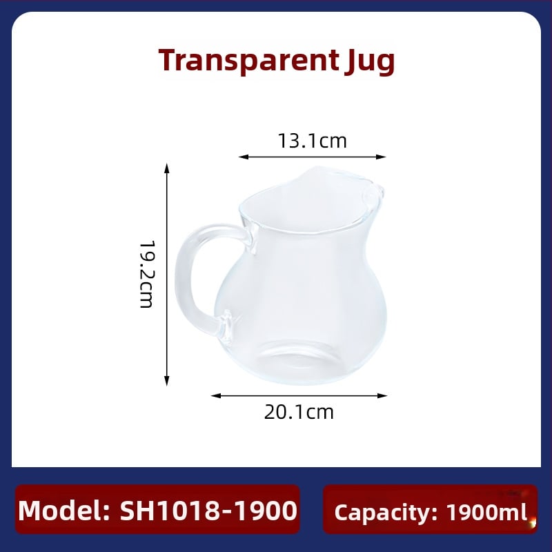 Κανά για κρύο νερό Garbo Daily Use με μοτίβο παγετώνα, από PC πλαστικό, κατάλληλη για χυμό, γάλα, ποτά και αρωματικό τσάι