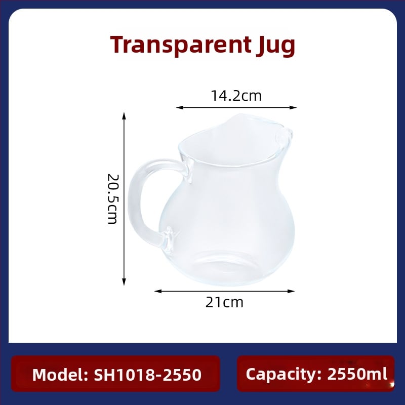 Κανά για κρύο νερό Garbo Daily Use με μοτίβο παγετώνα, από PC πλαστικό, κατάλληλη για χυμό, γάλα, ποτά και αρωματικό τσάι