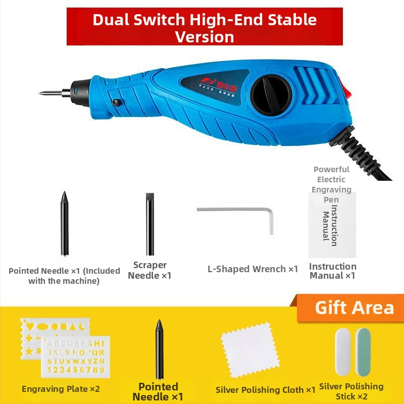 Elektromos gravíró toll fém megjelölésére