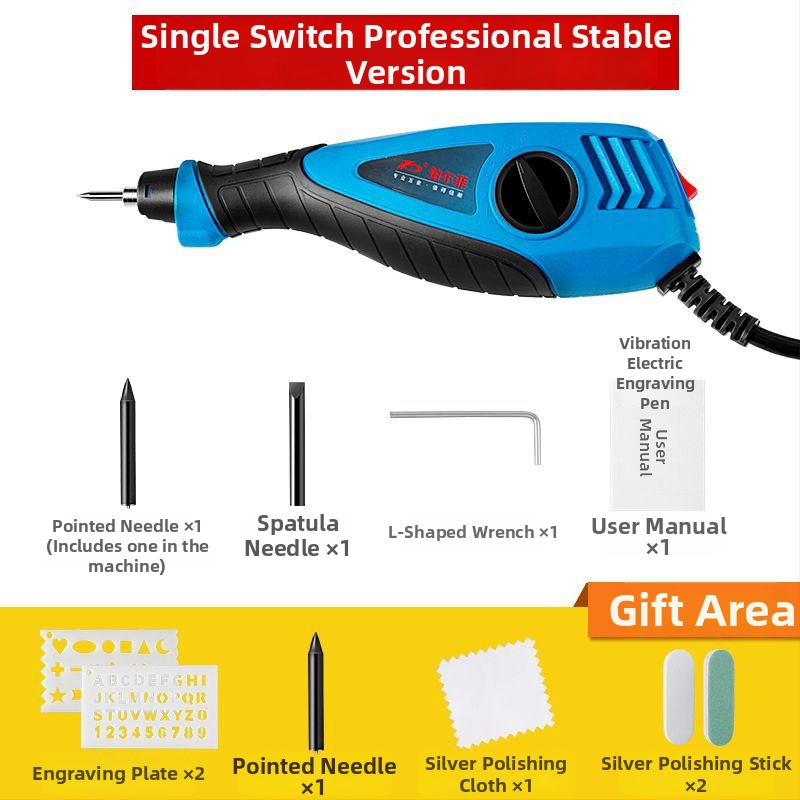 Elektromos gravíró toll fém megjelölésére