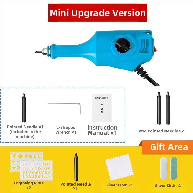 Elektromos gravíró toll fém megjelölésére