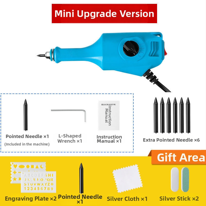 Elektromos gravíró toll fém megjelölésére