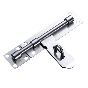 Bolț pentru ușă din oțel inoxidabil, tip greu, model hxs12, finisaj tras prin fir, brand He Xingshun