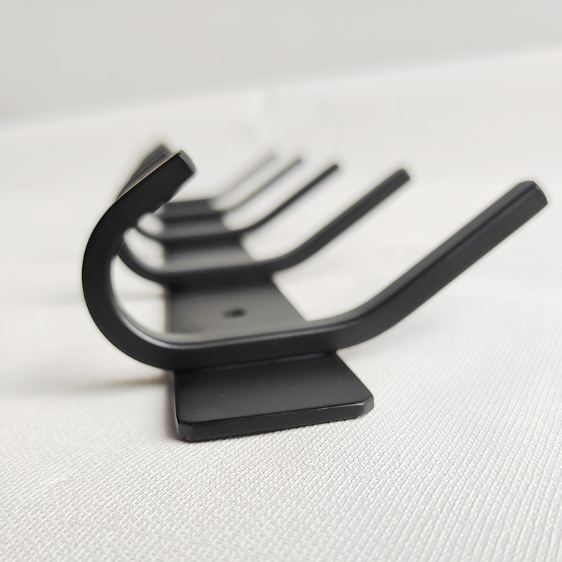 Vješalica za kapute od 304 nehrđajućeg čelika, vijčani montaža, dugačak niz za vrata ili kupaonicu, završna obrada pjeskarenjem, moderni minimalistički stil