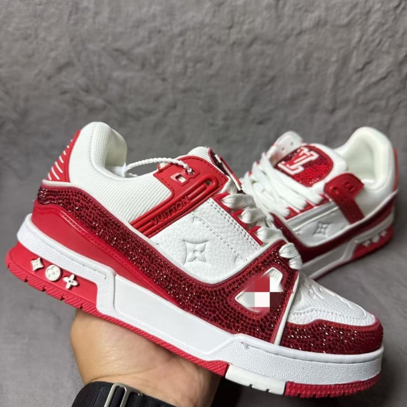 Pantofi sport de baschet unisex, înalți, cu imprimeu diamant și design de brand, partea superioară din piele sintetică, talpă din cauciuc, închidere cu șireturi, căptușeală din bumbac, înălțime călcâi 3–5 cm, pentru exerciții