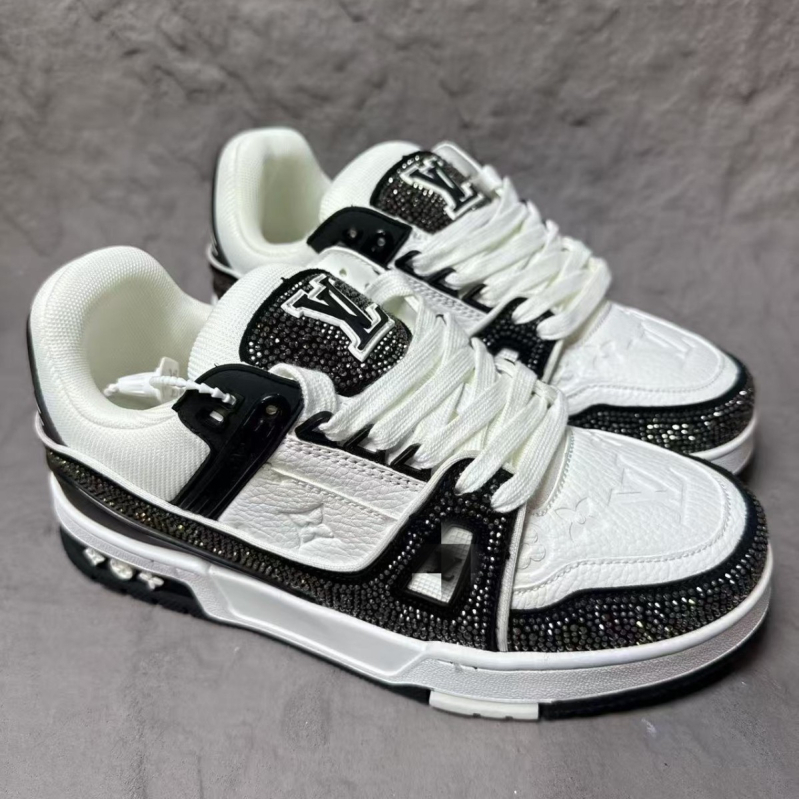 Pantofi sport de baschet unisex, înalți, cu imprimeu diamant și design de brand, partea superioară din piele sintetică, talpă din cauciuc, închidere cu șireturi, căptușeală din bumbac, înălțime călcâi 3–5 cm, pentru exerciții