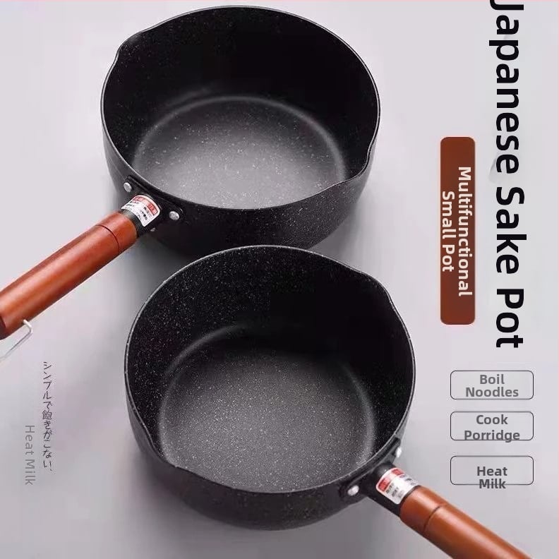 Wok în stil japonez, cu strat antiaderent, din fier fin, capac din oțel inoxidabil cu sticlă, compatibil cu plite universale