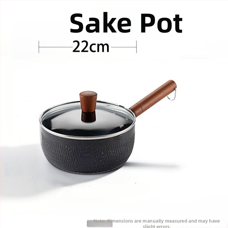 Wok în stil japonez, cu strat antiaderent, din fier fin, capac din oțel inoxidabil cu sticlă, compatibil cu plite universale