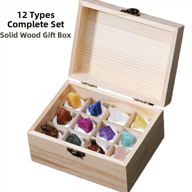 Set de ornamente din piatră brută de cristal - Dragon Roar, model AL654857007448