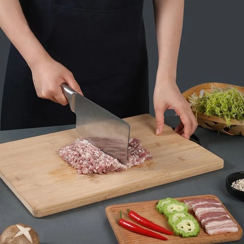 Qianxun daska za rezanje od bambusa – deblja, antibakterijska, protiv plijesni, za kućnu upotrebu u kuhinji