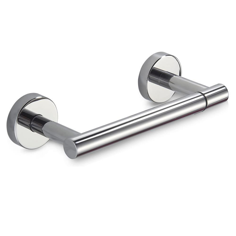 Zidni držač za toaletni papir i ručnik od nehrđajućeg čelika, kvadratnog oblika, moderni stil, nosivost 20 kg