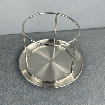 Set nosača za poslužavnik morskim plodovima od nehrđajućeg čelika, 200 g, veličine 15–30 cm, mogućnost prilagodbe