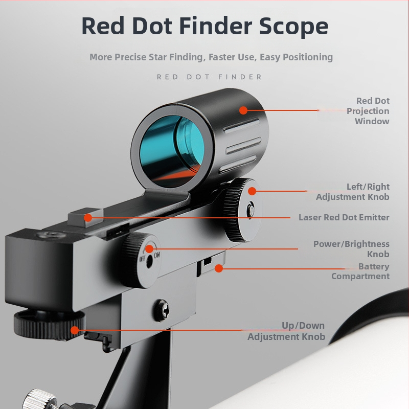 Astronomický ďalekohľad 70700 – veľký priemer, vysoké zväčšenie, HD optika, pre študentov