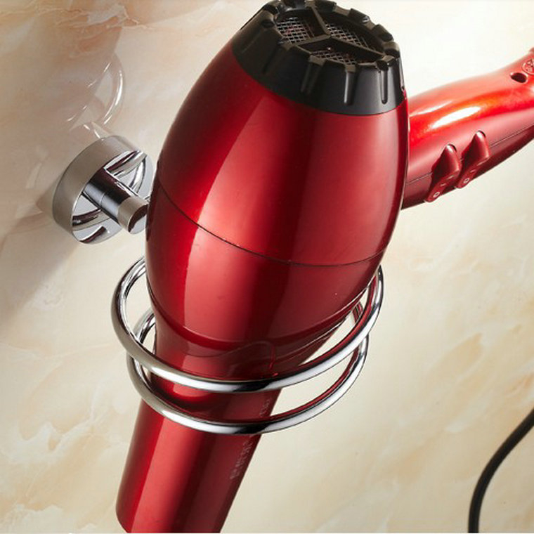 SUS304 rozsdamentes acél hajszárító állvány, elektroplatinált felület, modell 8662, teherbírás 20 kg, 1 réteg