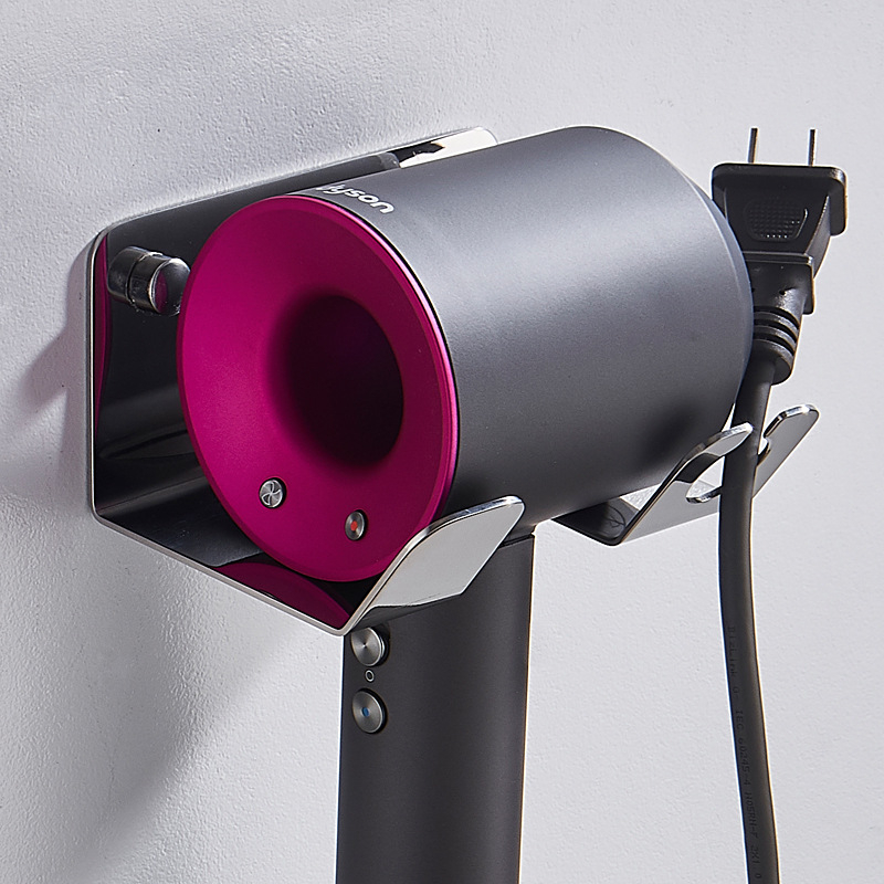 SUS304 rozsdamentes acél hajszárító állvány, elektroplatinált felület, modell 8662, teherbírás 20 kg, 1 réteg