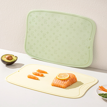 TPU vágódeszka, kétoldalas, csúszásmentes, antibakteriális, penészmentes