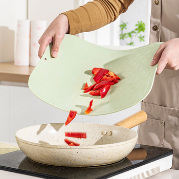 TPU vágódeszka, kétoldalas, csúszásmentes, antibakteriális, penészmentes