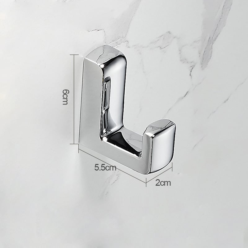 Закачалка за кърпи за баня, медно-цинкова сплав, електроплакиране, стил светъл лукс, Ming fang, тегло 159