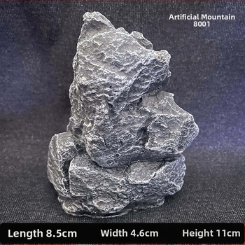 Akvarisztikus táj kő dekoráció – kerámia, kézzel készített, egyszerű és modern stílus, testreszabás elérhető