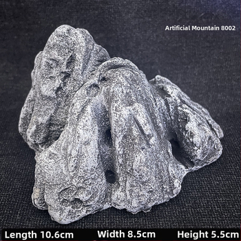 Akvarisztikus táj kő dekoráció – kerámia, kézzel készített, egyszerű és modern stílus, testreszabás elérhető