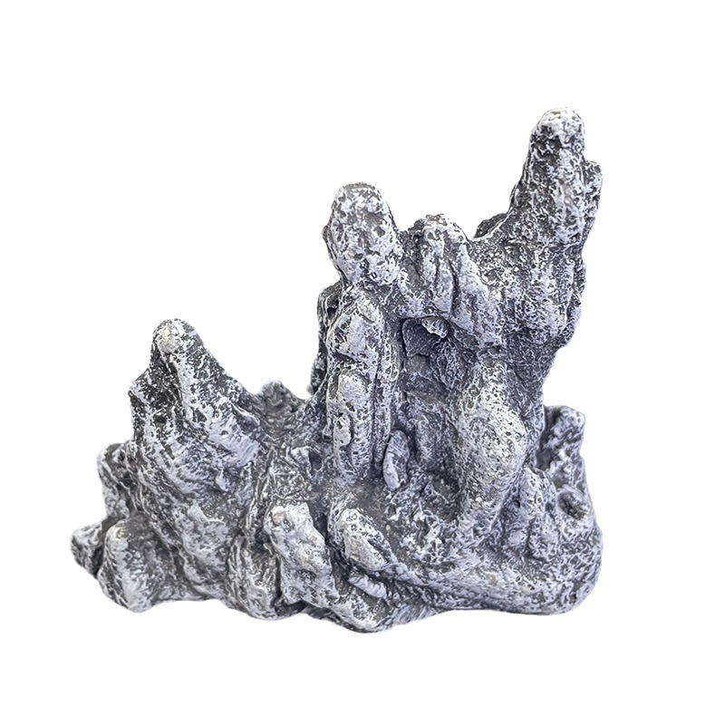 Akvarisztikus táj kő dekoráció – kerámia, kézzel készített, egyszerű és modern stílus, testreszabás elérhető