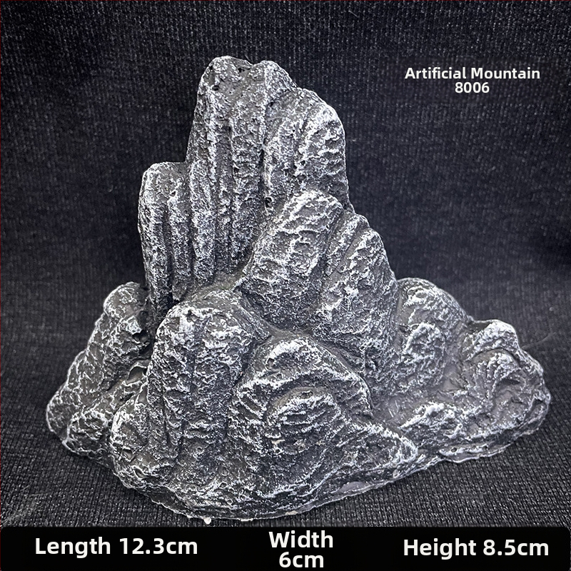 Akvarisztikus táj kő dekoráció – kerámia, kézzel készített, egyszerű és modern stílus, testreszabás elérhető