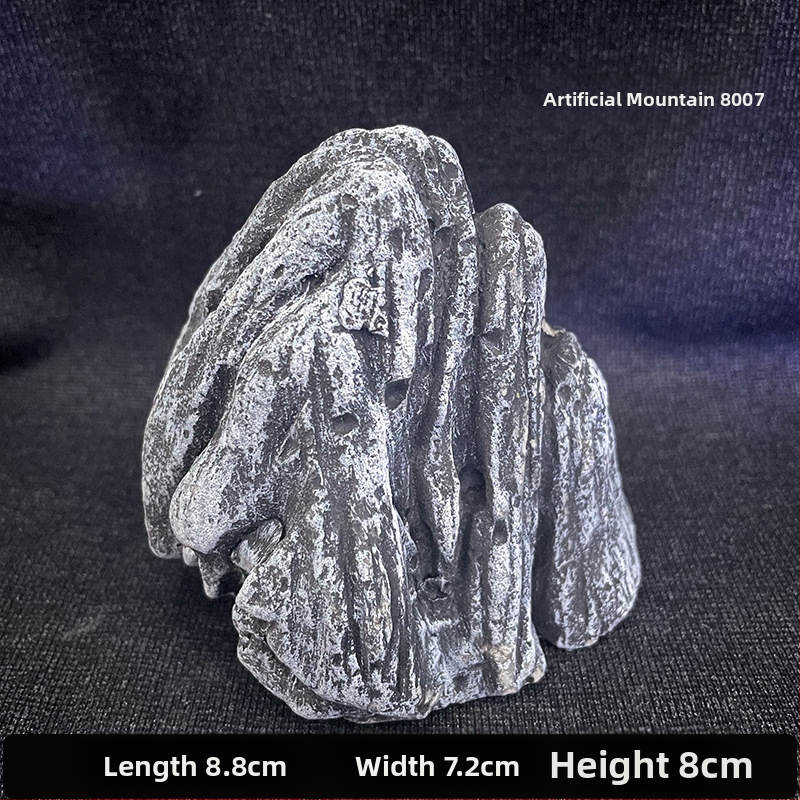 Akvarisztikus táj kő dekoráció – kerámia, kézzel készített, egyszerű és modern stílus, testreszabás elérhető