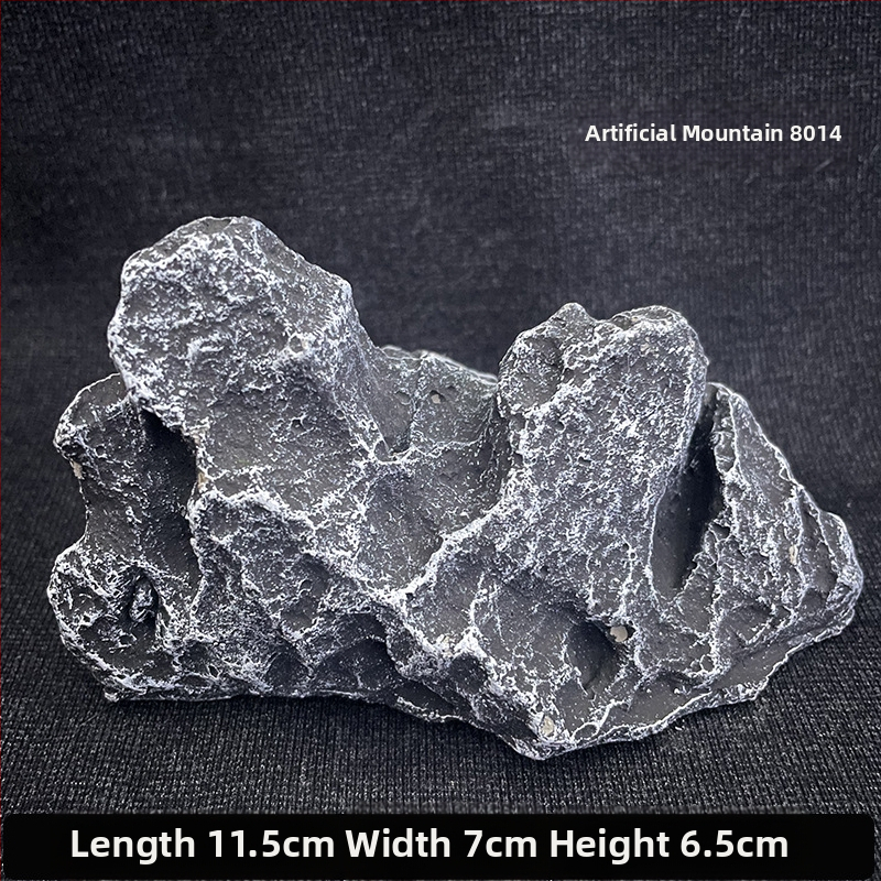 Akvarisztikus táj kő dekoráció – kerámia, kézzel készített, egyszerű és modern stílus, testreszabás elérhető