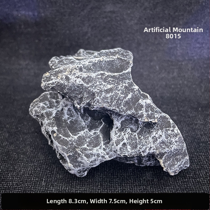 Akvarisztikus táj kő dekoráció – kerámia, kézzel készített, egyszerű és modern stílus, testreszabás elérhető