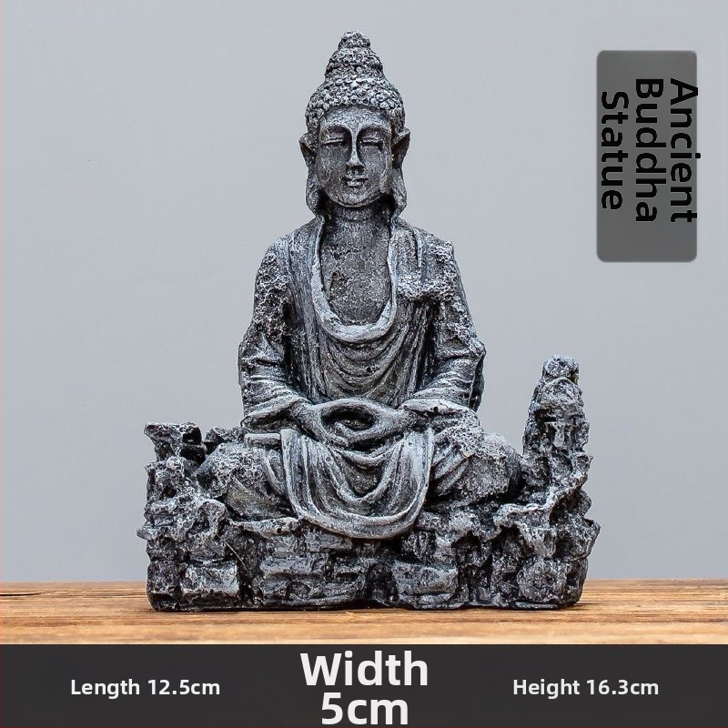 Akvarisztikus táj kő dekoráció – kerámia, kézzel készített, egyszerű és modern stílus, testreszabás elérhető