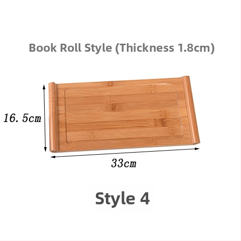 Tavă de bambus cu logo gravat, tavă dreptunghiulară pentru ceai, pâine, fructe și grătar, suprafață pictată manual, stil modern minimalist