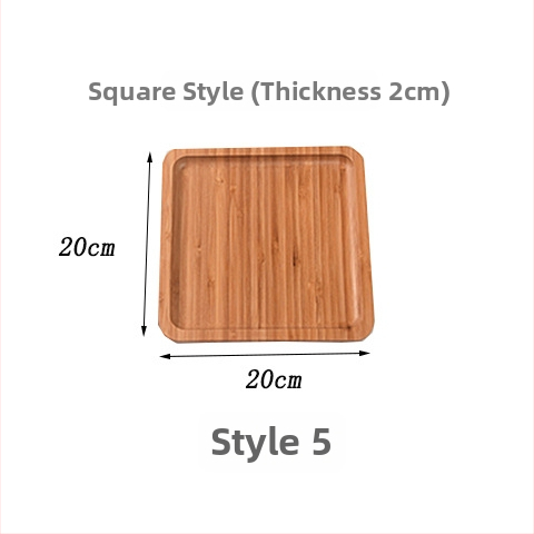 Tavă de bambus cu logo gravat, tavă dreptunghiulară pentru ceai, pâine, fructe și grătar, suprafață pictată manual, stil modern minimalist