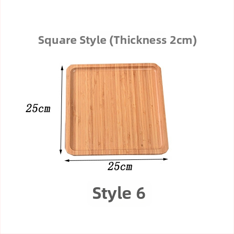 Tavă de bambus cu logo gravat, tavă dreptunghiulară pentru ceai, pâine, fructe și grătar, suprafață pictată manual, stil modern minimalist