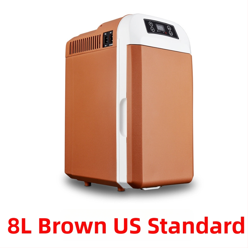 Normin frigider auto cu semiconductor, pentru utilizare în mașină și acasă, carcasă ABS, alimentare 12/220V, răcire la 26°C sub temperatura ambientală, încălzire până la 65°C.