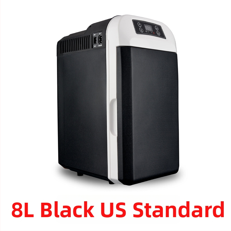 Normin frigider auto cu semiconductor, pentru utilizare în mașină și acasă, carcasă ABS, alimentare 12/220V, răcire la 26°C sub temperatura ambientală, încălzire până la 65°C.